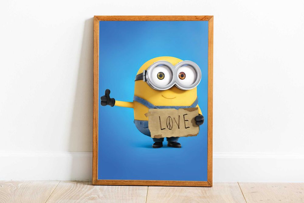 Minionki PLAKAT A3 - Banana - trzeci plakat GRATIS
