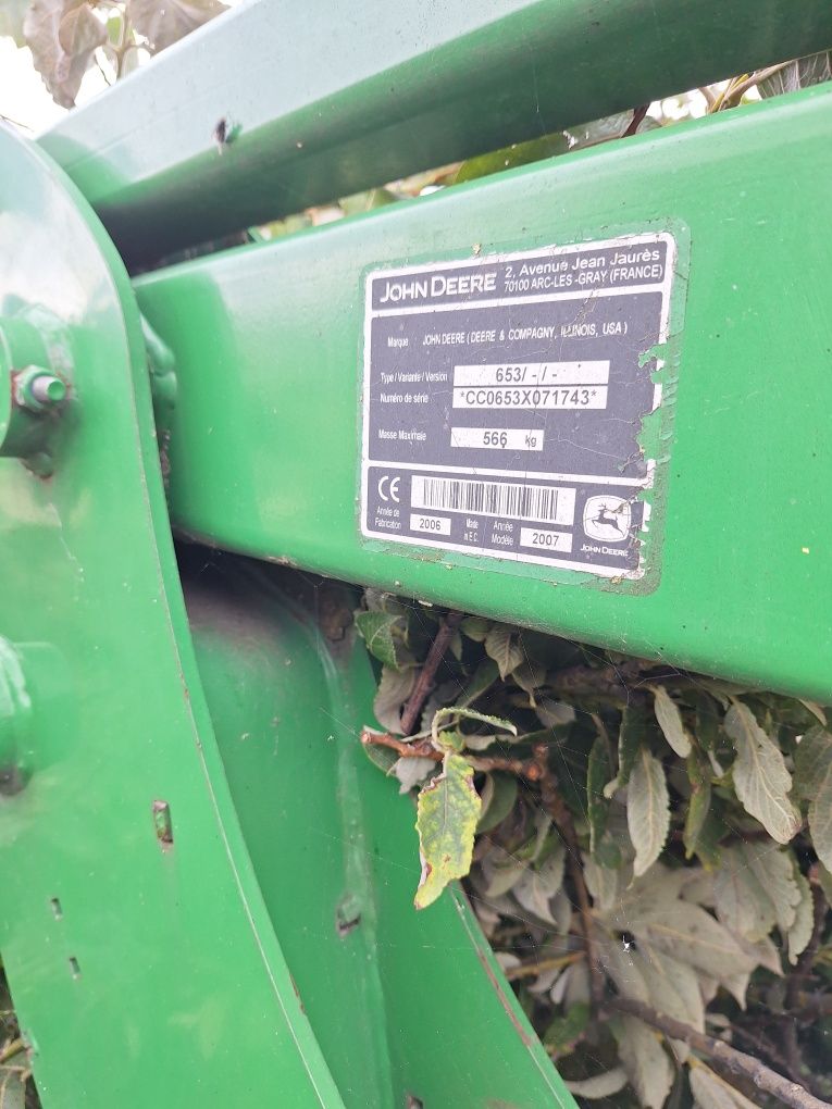 Ładowacz John Deere 653 Rok 2006