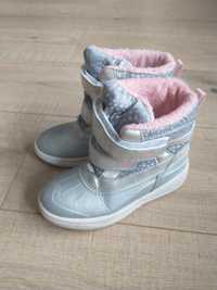 Buty zimowe dziewczęce śniegowce Lupilu rozmiar 29