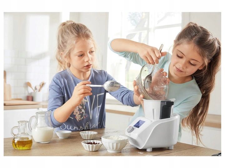Lidlomix ROBOT KUCHENNY dla DZIECI ZABAWKA w stylu thermomix GOTUJE