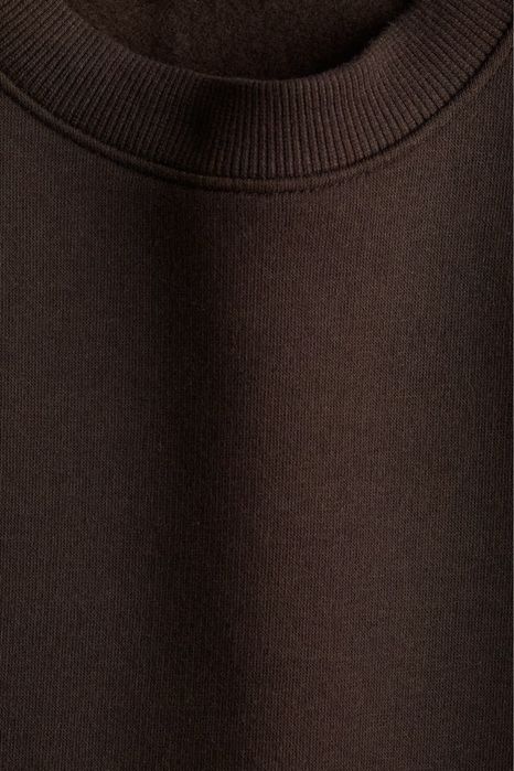 Однотонний світшот на флісі H&M