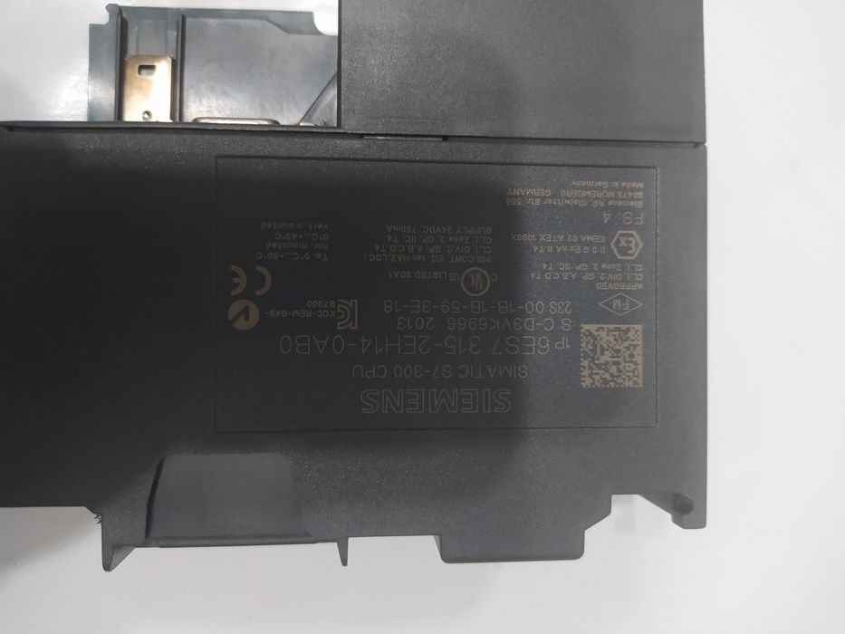 Siemens simatic s7 300 cpu 315-2pn/dp step 7 6ES7 315-2EH14-0AB0