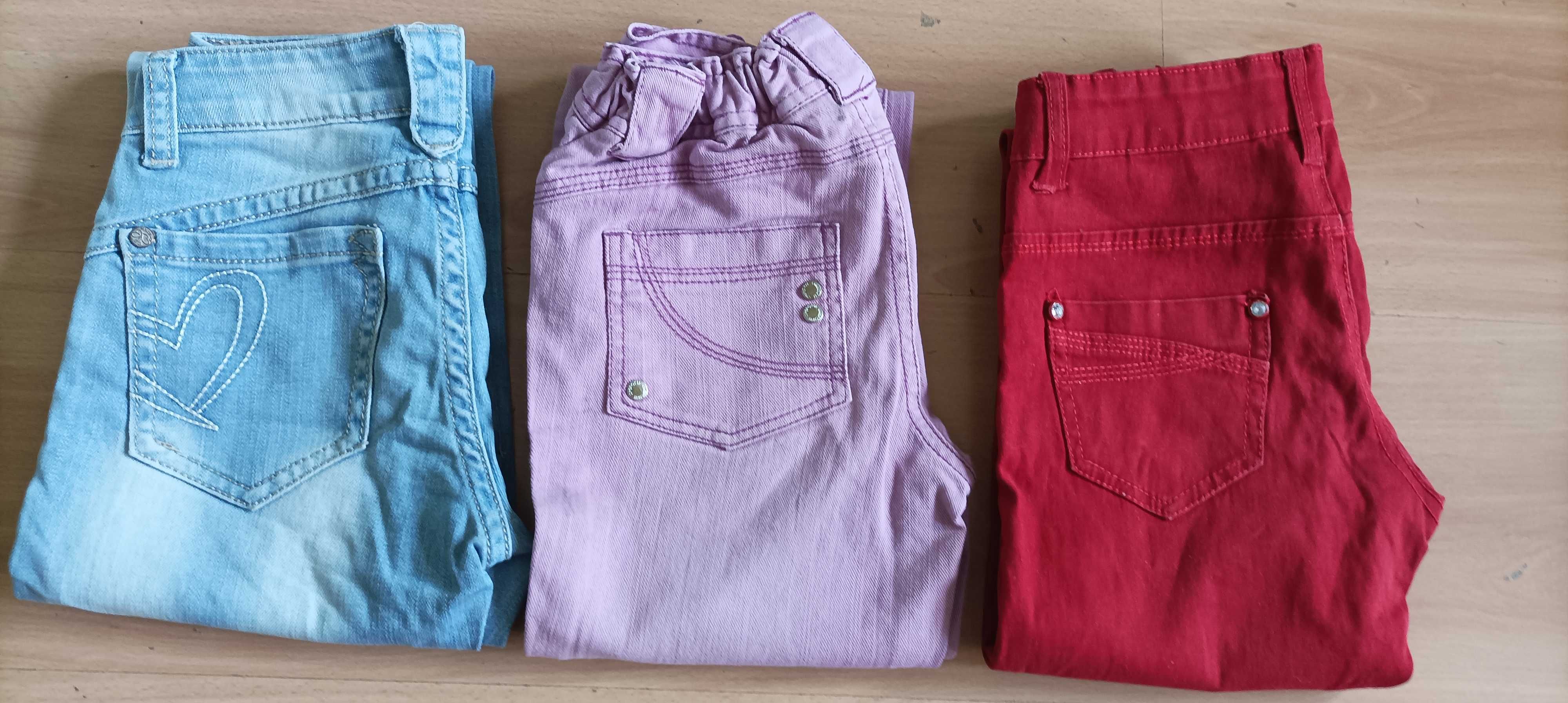 Zestaw spodni jeansowe dla dziewczynki