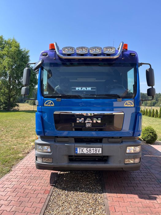 MAN TGM 15.290 SKRZYNIA 8 m, pomoc drogowa, koła 22,5 cala.
