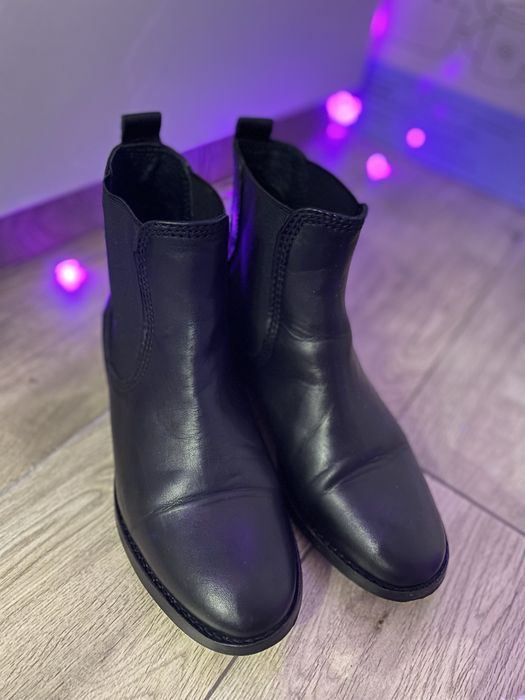 кожані сапоги KIOMI