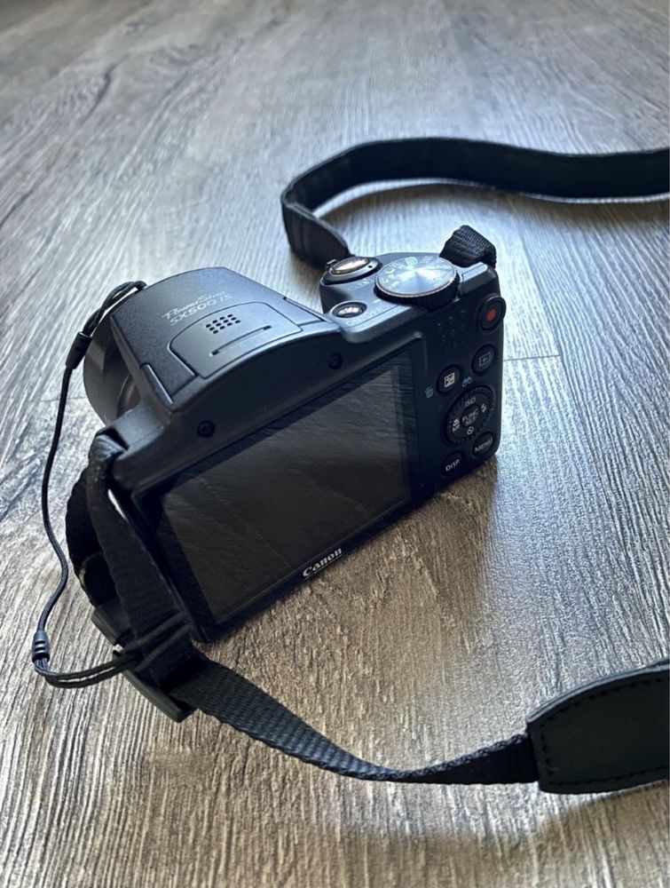 Фотоапарат Canon PowerShot SX500 IS + сумка у подарунок
