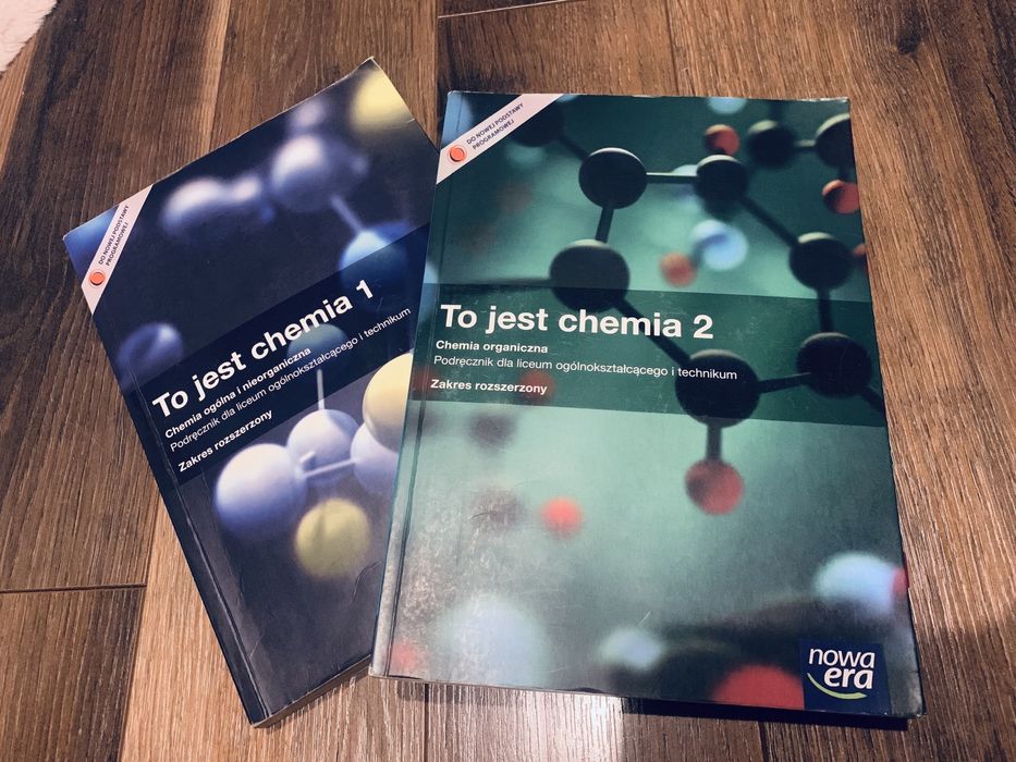 To jest chemia - zakres rozszerzony podręczniki NOWA ERA