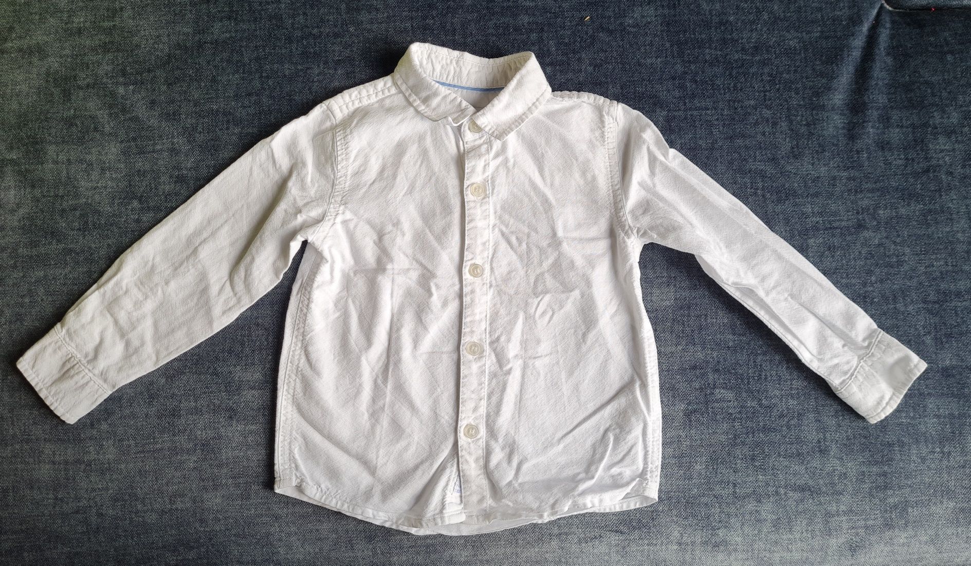 Biała Bawełniana koszula reserved 98