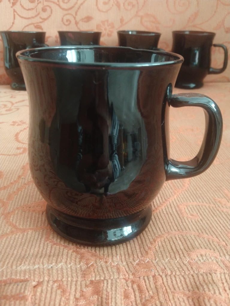 Kubek, szklanka , 5 szt. , 10 cm.
