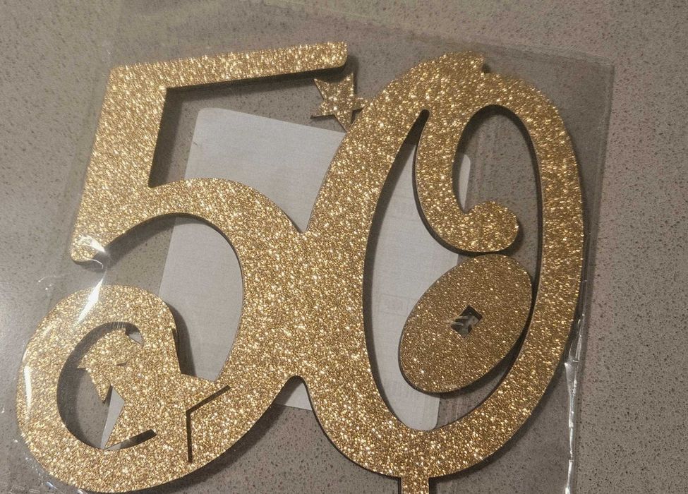 Bodas de Ouro - artigos que sobraram de festa 50 anos