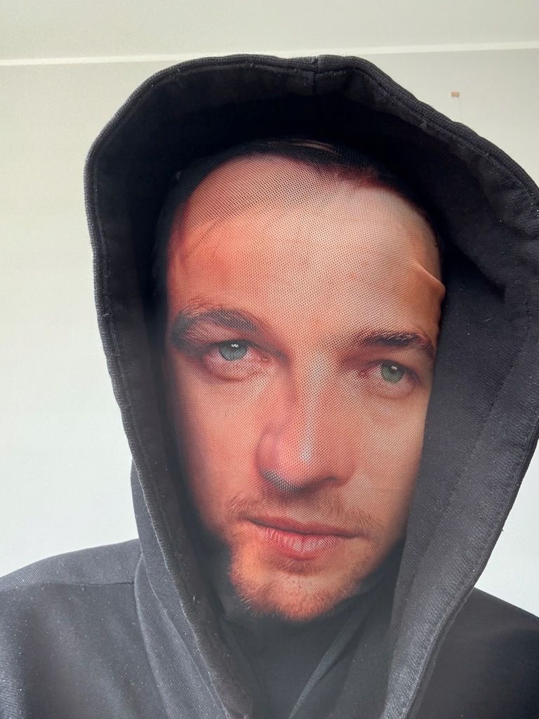 Śmieszna maska Leonardo DiCaprio twarz prezent
