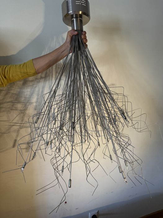 Candeeiro Gato Preto (tecto) Metálico