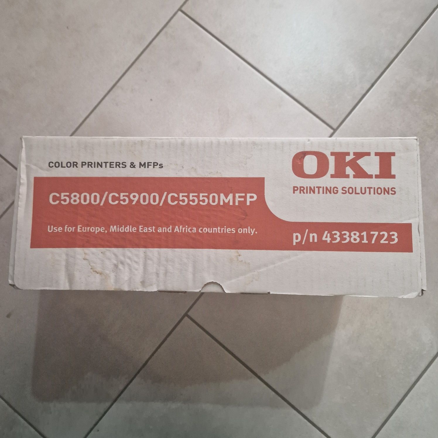 Bęben  toner do drukarki OKI C5800/C5900/C5550MFP black yellow cyan