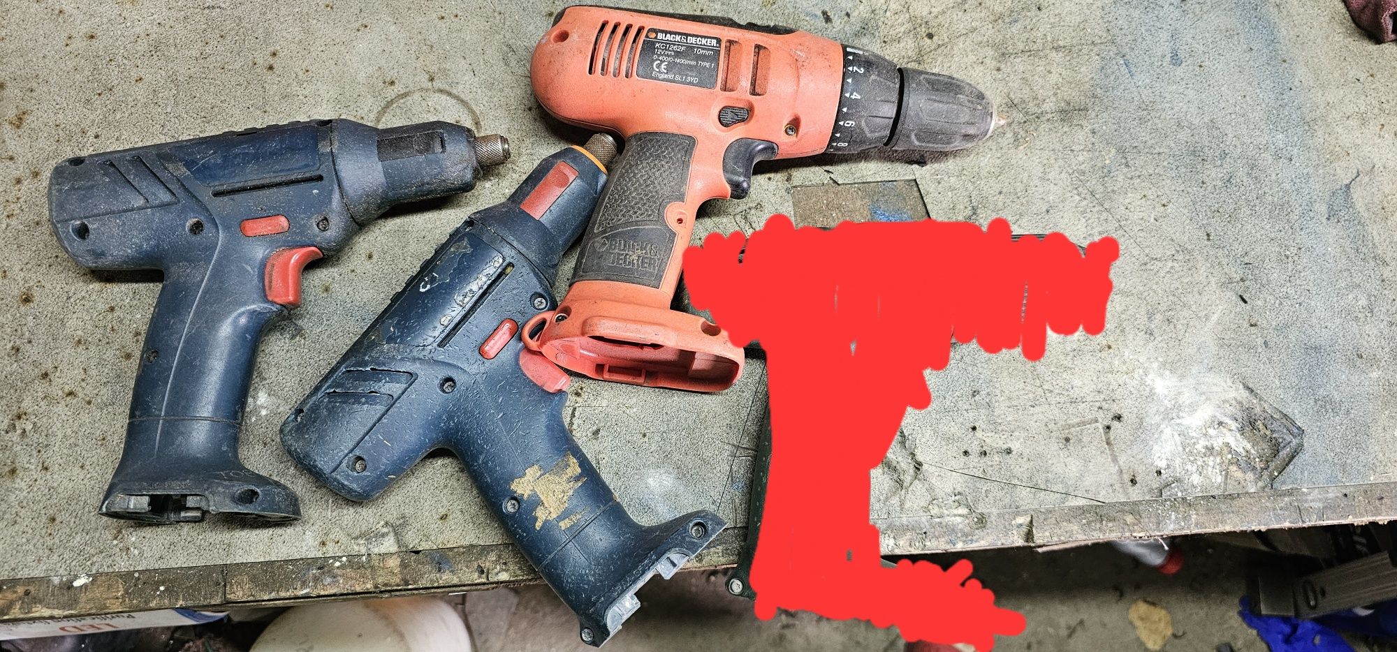 Wkrętarki Bosch i Black&Decker