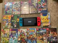 Nintendo Switch Bundle jogos de consola e muito mais!