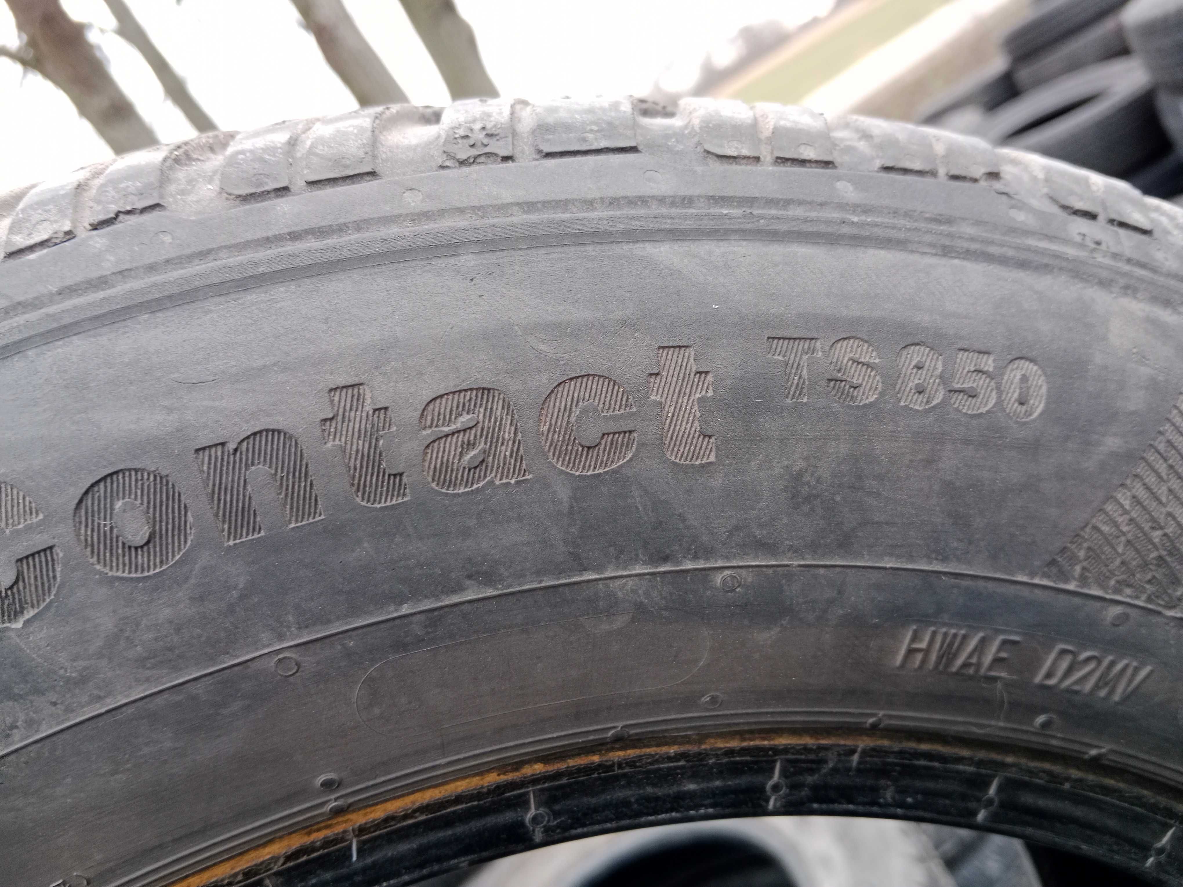 Opona używana zimowa 195/65R15 Continental ContiWinterContact TS850 1