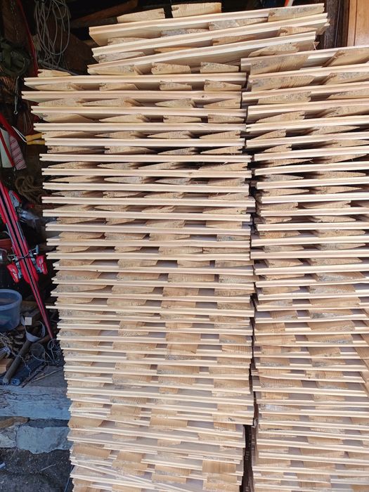 Дерев'яна покрівля , ручна робота довжина 40 см