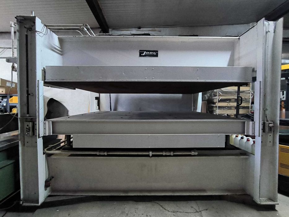 Prasa Hydrauliczna 3000mm x 2300mm do Fornirowania Prasa półkowa JOOS