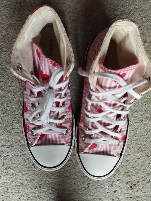Trampki Converse dziewczęce