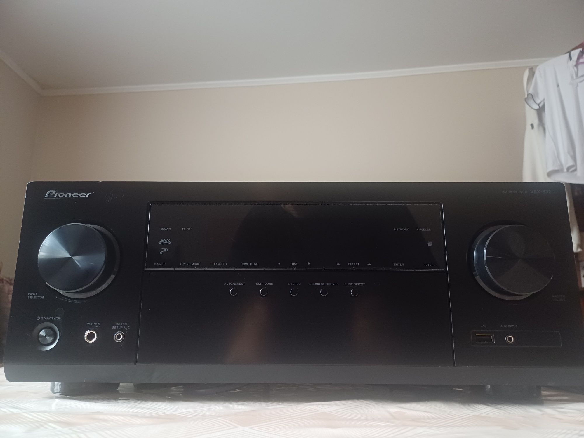 Av Ресивер ресівер підсилювач Pioneer VSX-832  130Bт × 5 Dolby Atmos