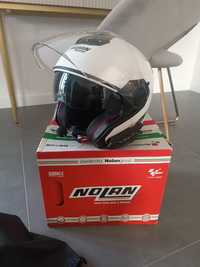 Kask, kask otwarty, Nolan, n40-5 blenda, Intercom, interkom