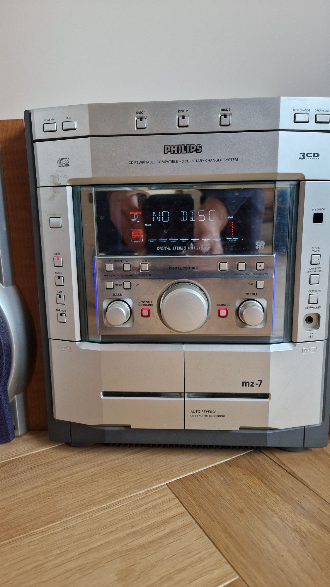 Miniwieża Philips MZ 7/34 bez głosników