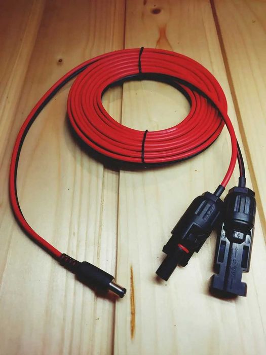Кабель Solar 10 м. с МС4 -DC 5.5х2.1 для подключения солнечной панели