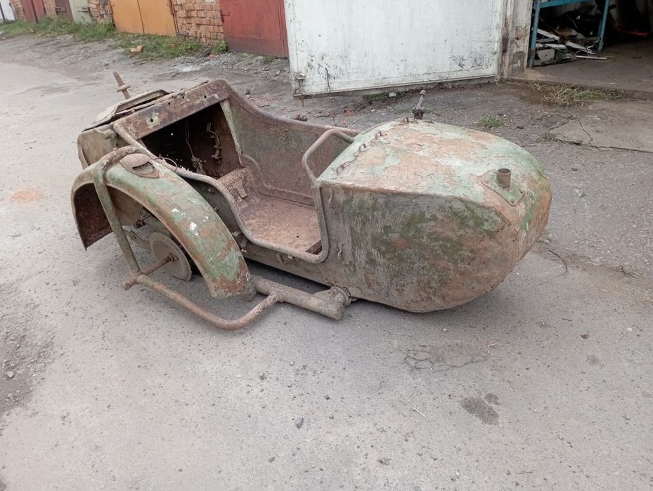 М 72,МВ 750, m72, BMW, коляска, боковий причіп на ранній мотоцикл