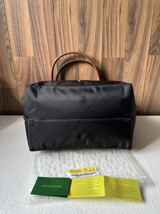 Mala Longchamp Preta Tamanho L