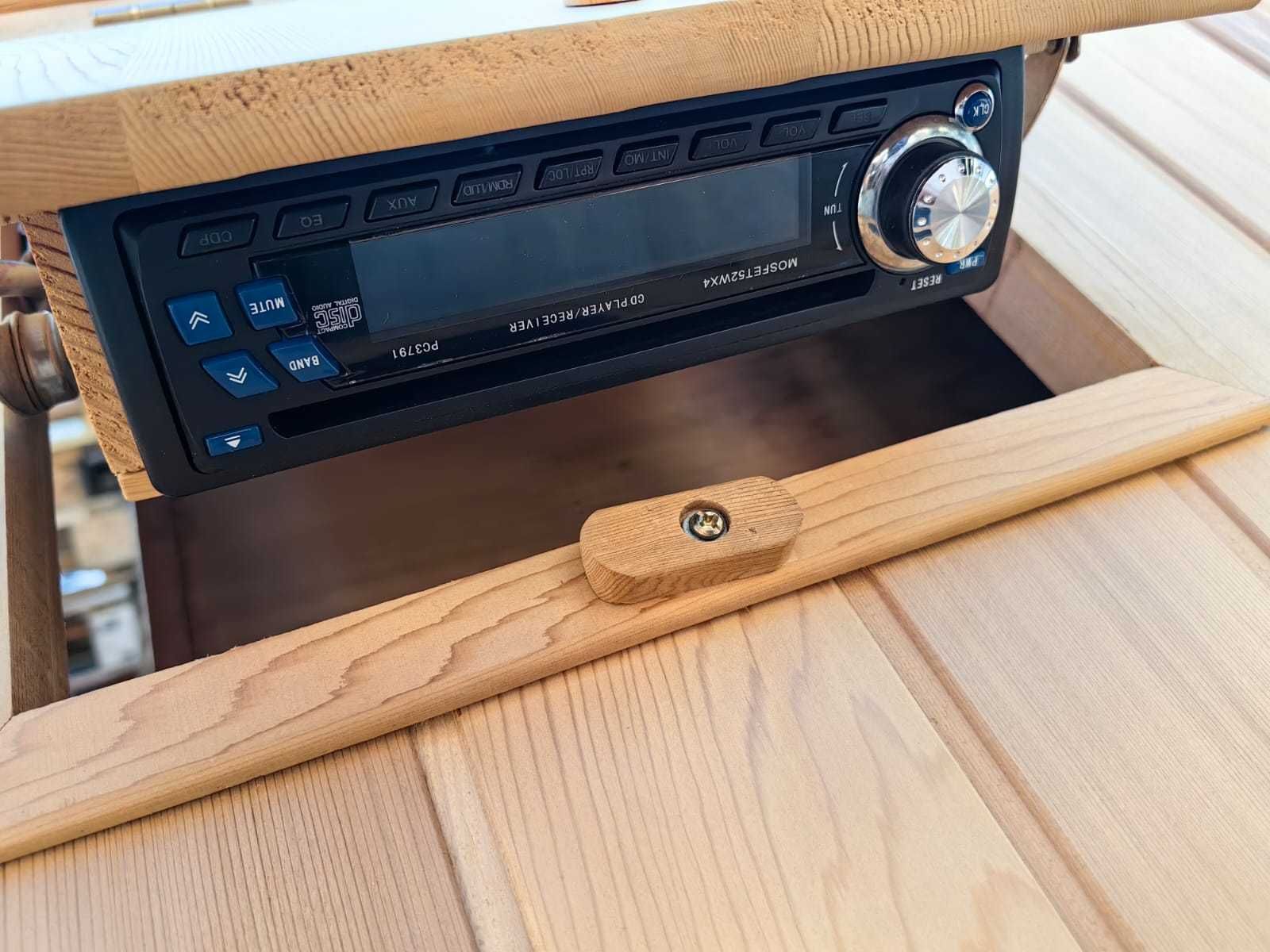 Sauna kabina infrared na podczerwień 230V  1-2 osoby radio oświetlenie