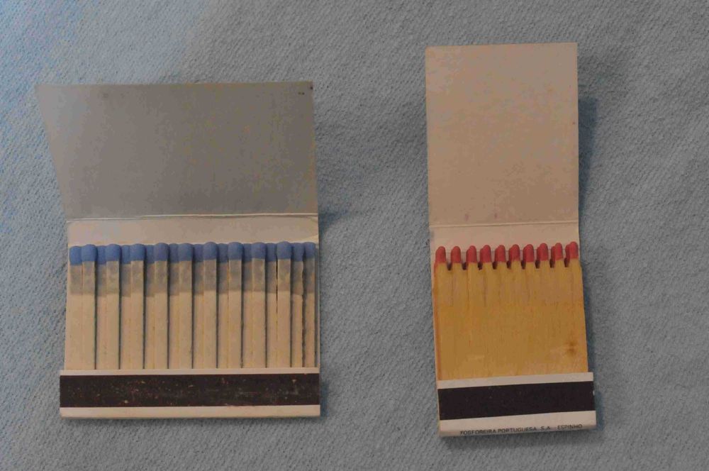 Vintage – 2 Carteiras de fósforos novas