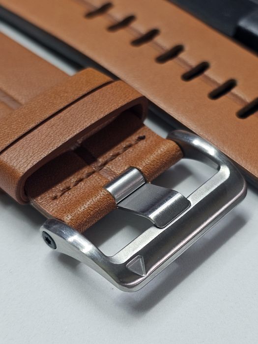 Ремінець шкіряний Garmin Fenix 6,7,8, Fenix 7X, MARQ, Tactix, Quatix