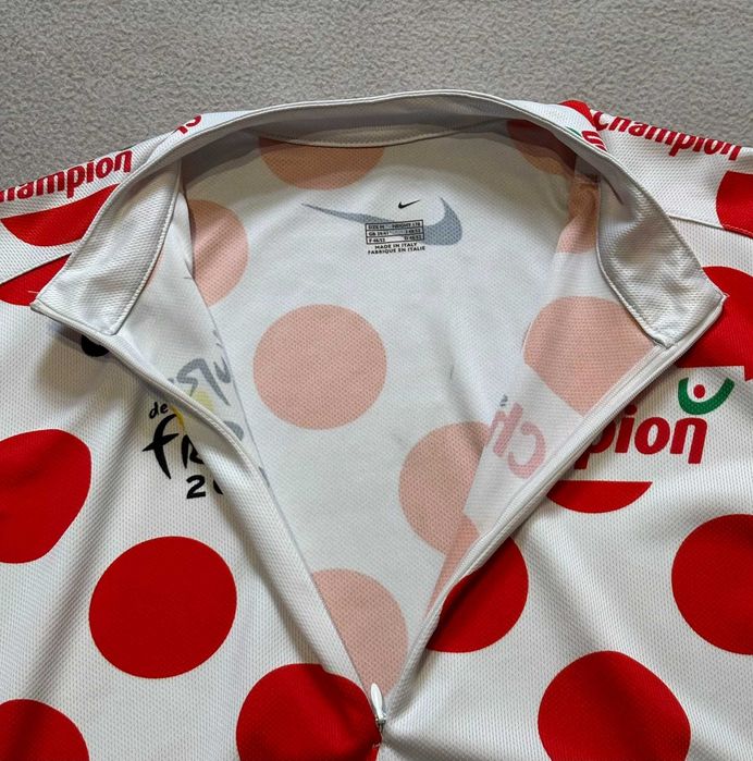 Koszulka Kolarska Tour De France 2006 Nike Polka Dot Roz. M