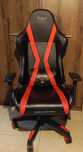 Fotel Diablo X-One Horn (L) Czarno-Czerwony