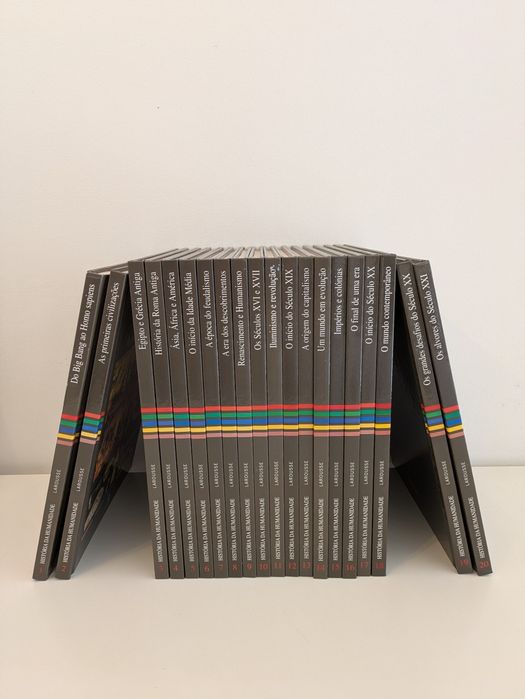 Coleção Completa História da Humanidade Larousse - 20 Volumes Ediclube