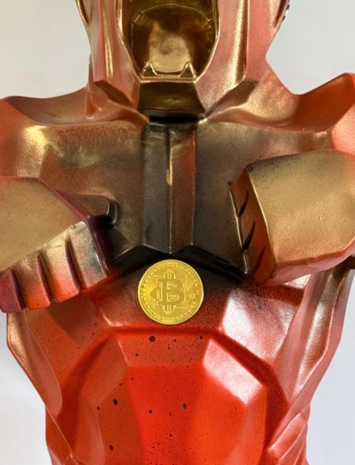 BITCOIN GORILLA XXL - Obra de arte de Daluxe Art
