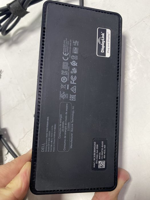 Док-станція Порт-реплікатор Dell Universal Dock D6000 USB 3.0 чи USB-C