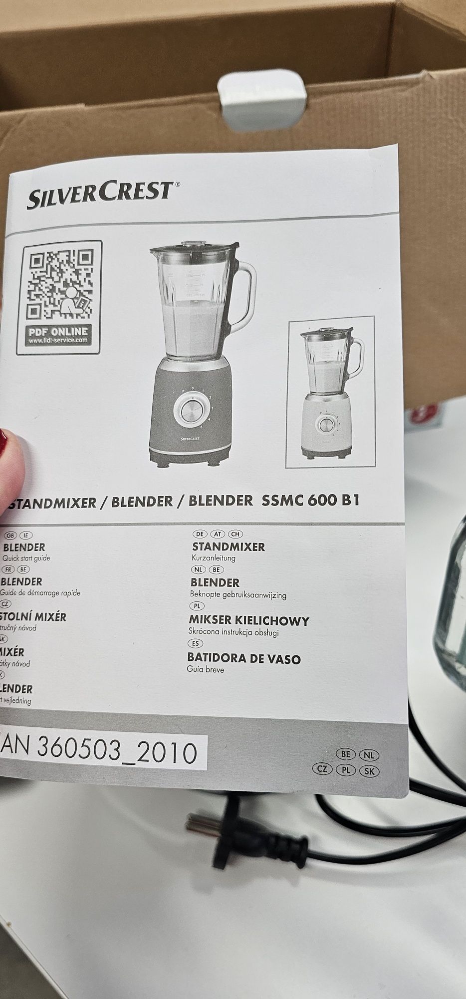 Blender kirlichowy silver crest lidl