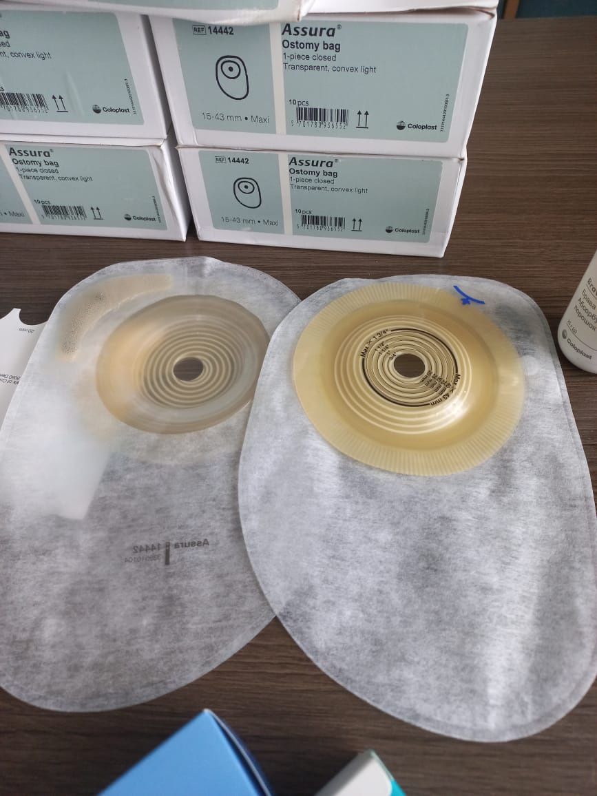 Калоприймач Coloplast однокомпонентнй,  двокомпонентний