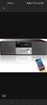 Zestaw stereo 40W radio z bluetooth drewniane Lonpoo