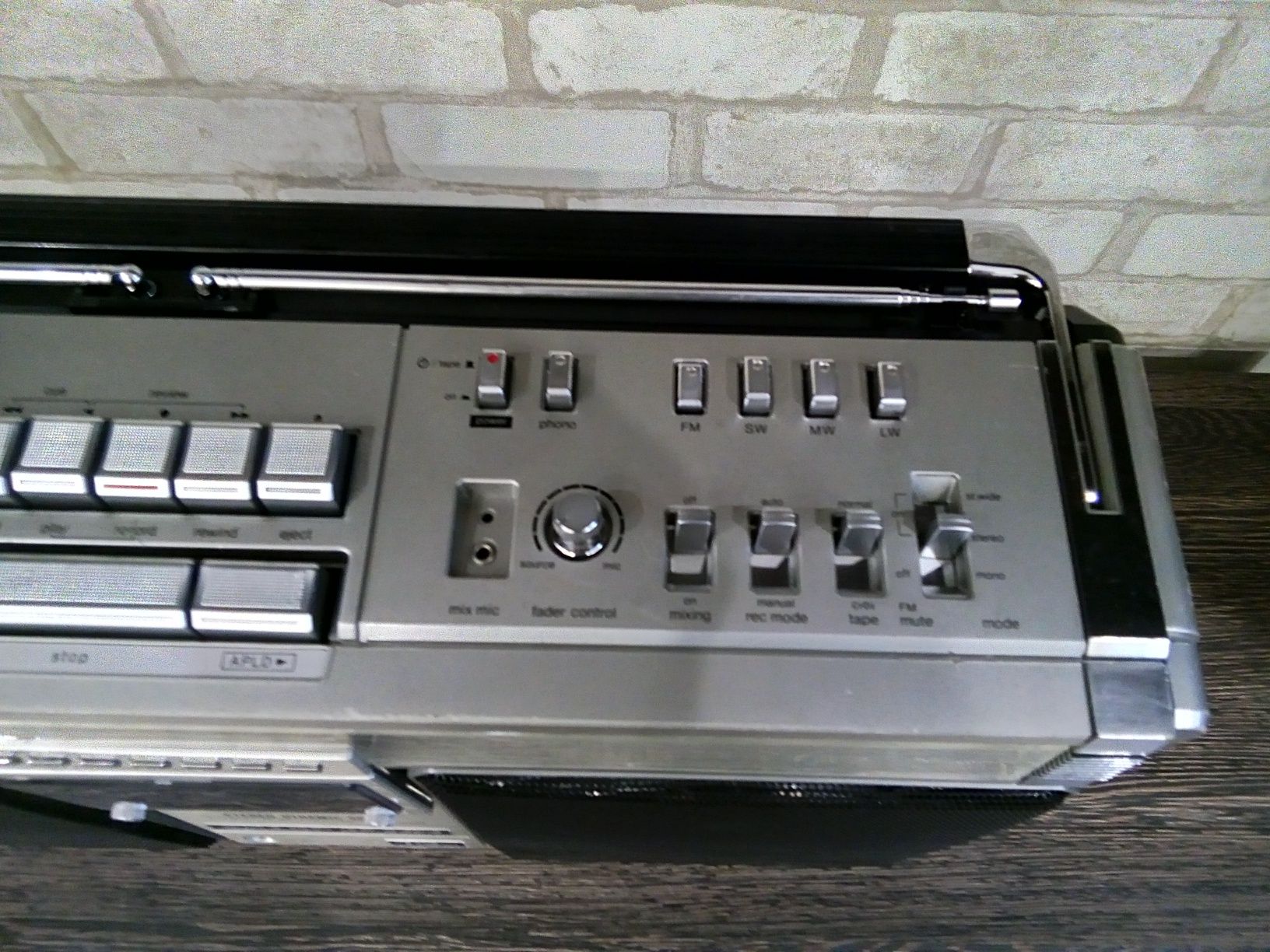 Sharp GF-9494H Stereo Radio - Tape Recorder 1980