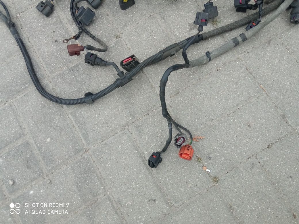 VW Passat B5 lift w8 4.0 komputer sterownik wiązka elektryczna silnika