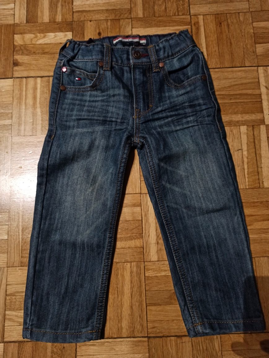 Spodnie jeans denim Tommy Hilfiger 104 dziecko