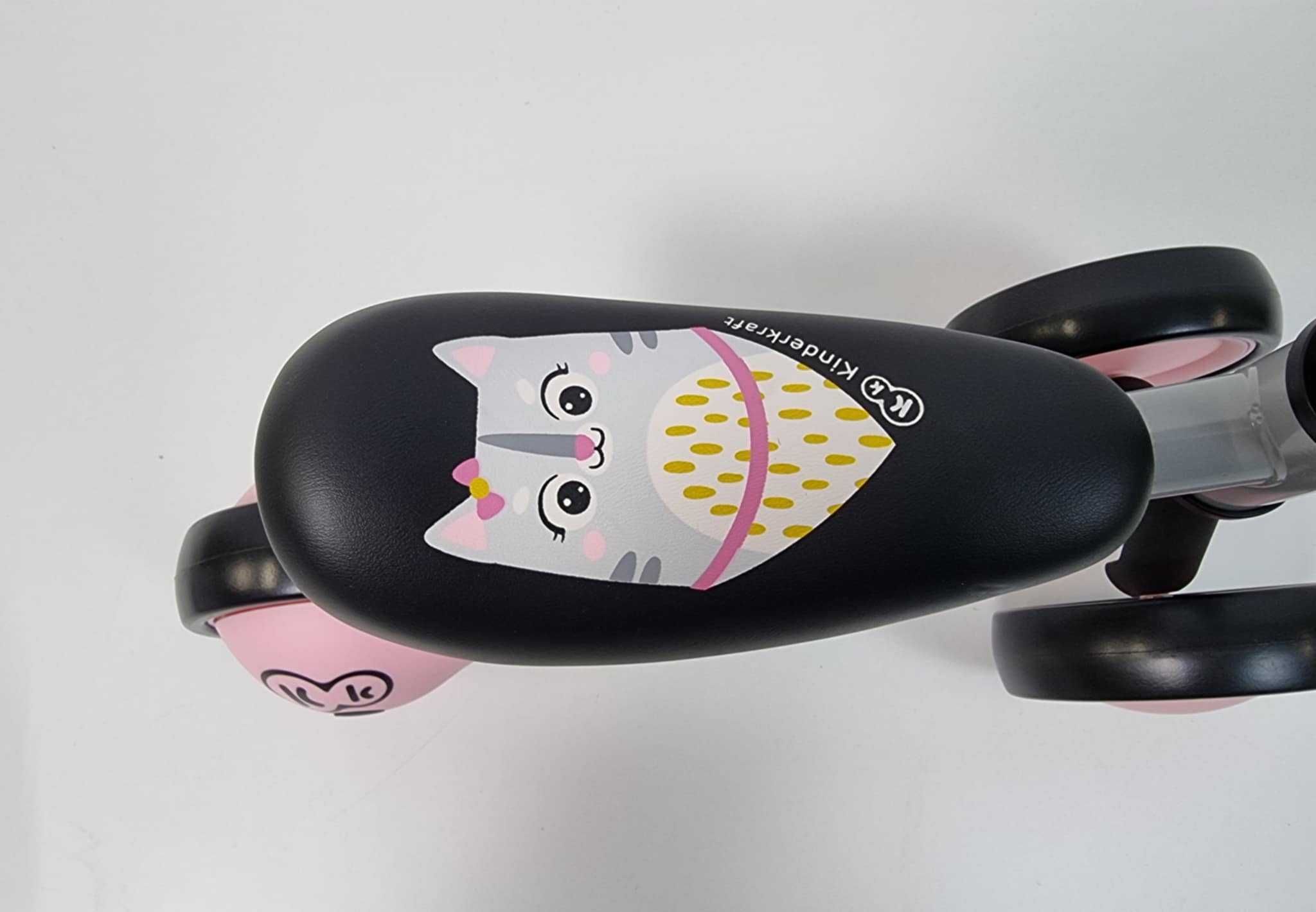 NOWY Rowerek biegowy Kinderkraft Cutie 6" różowy jeździk 12 msc+