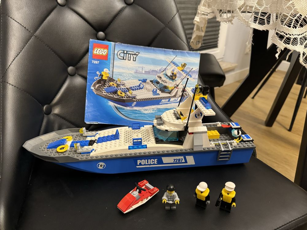 Lego 7287 łódź policyjna