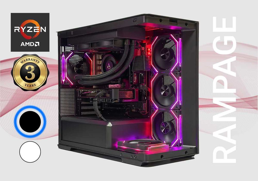 ІГРОВИЙ ПК / AMD Ryzen 5 5600 / DDR4 16 GB / RTX 5060 8G / SSD 1 TB