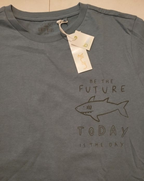 T-shirt Azul Nova da Unit Kids