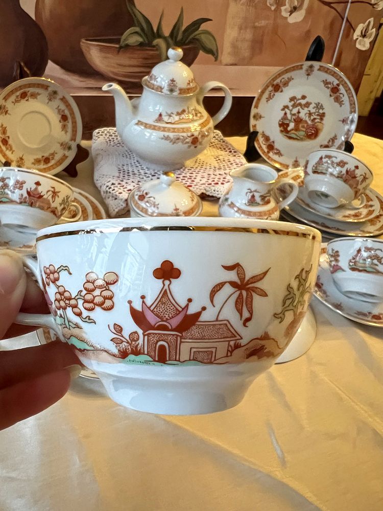 Serwis porcelany JLMENAU motyw japoński