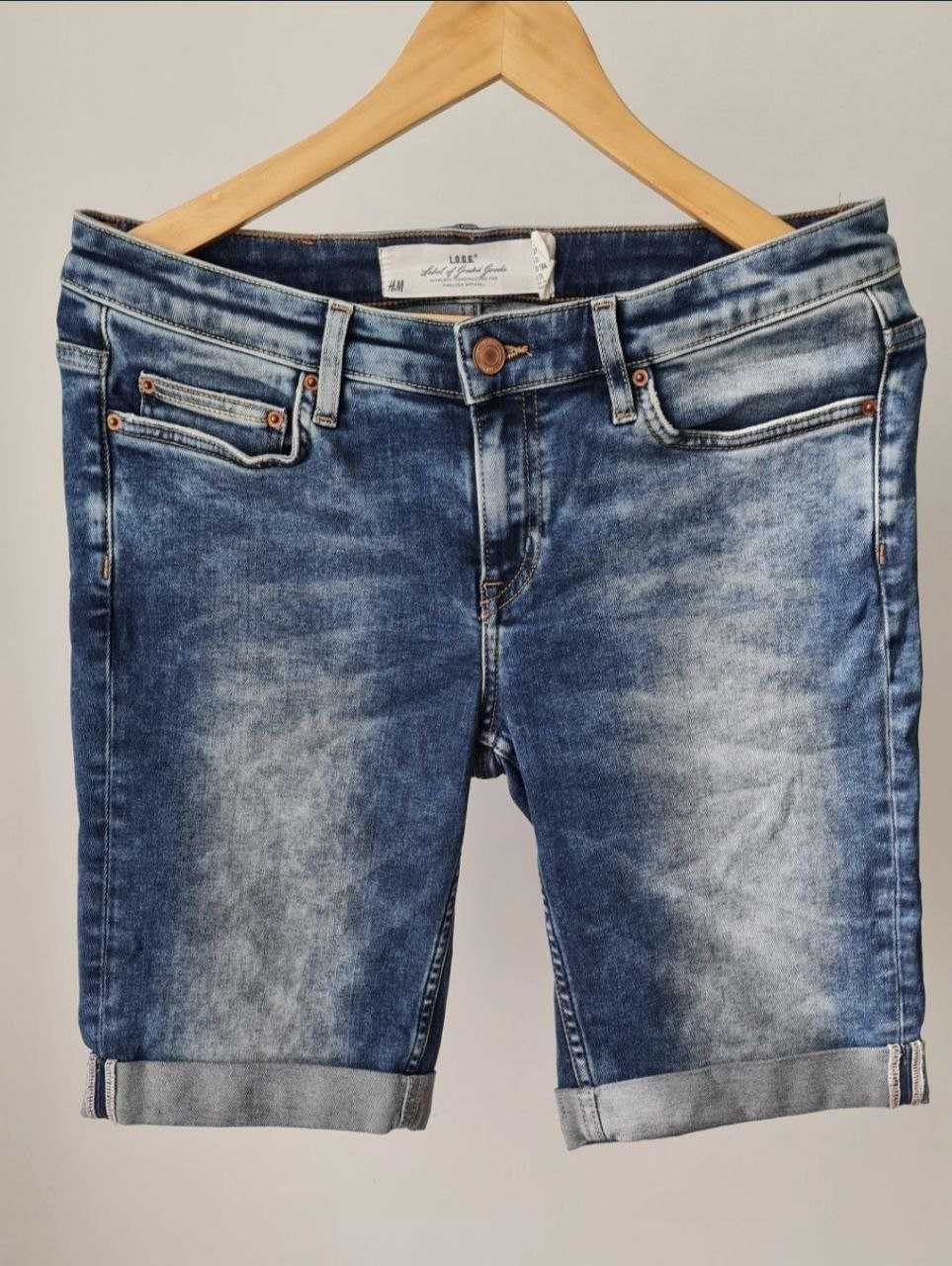 Чоловічі джинсові шорти H&M,розмір 31,були вдягнені 2 рази