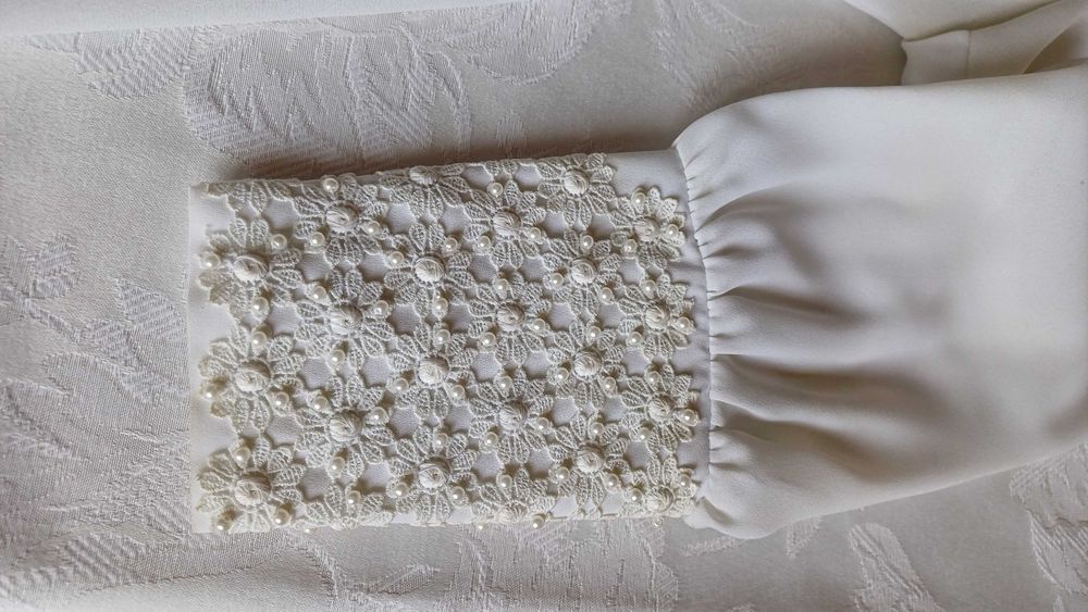 sukienka komunijna z pracowni krawieckiej